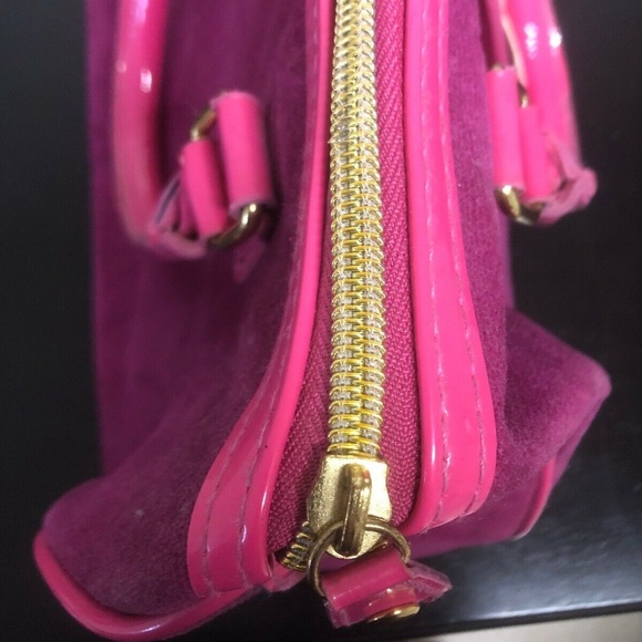 Victoria Secret Love Purple Velvet Patent Leather - Picture 6 of 6
